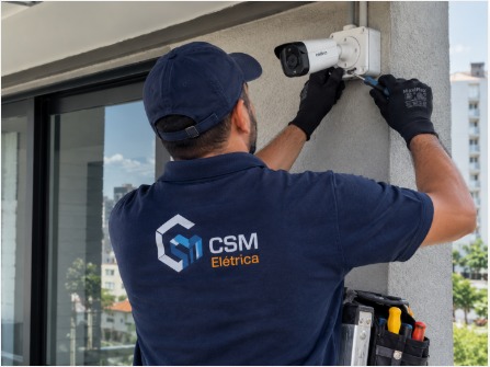 Instalação de câmera CFTV